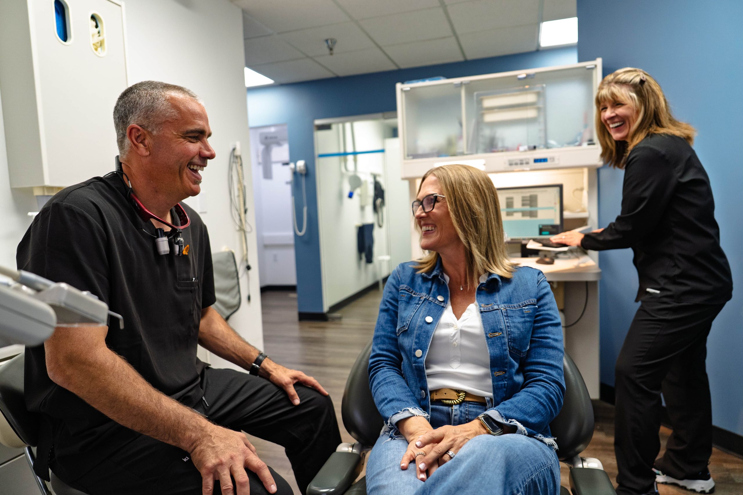 Comfort-focused restorative dental care